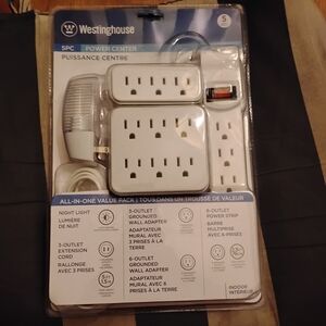 Power Center with White Outlets